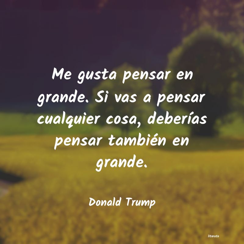 frases de Donald Trump