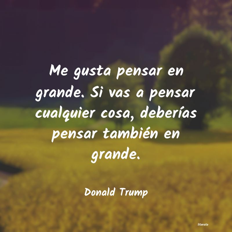 Frases de Donald Trump