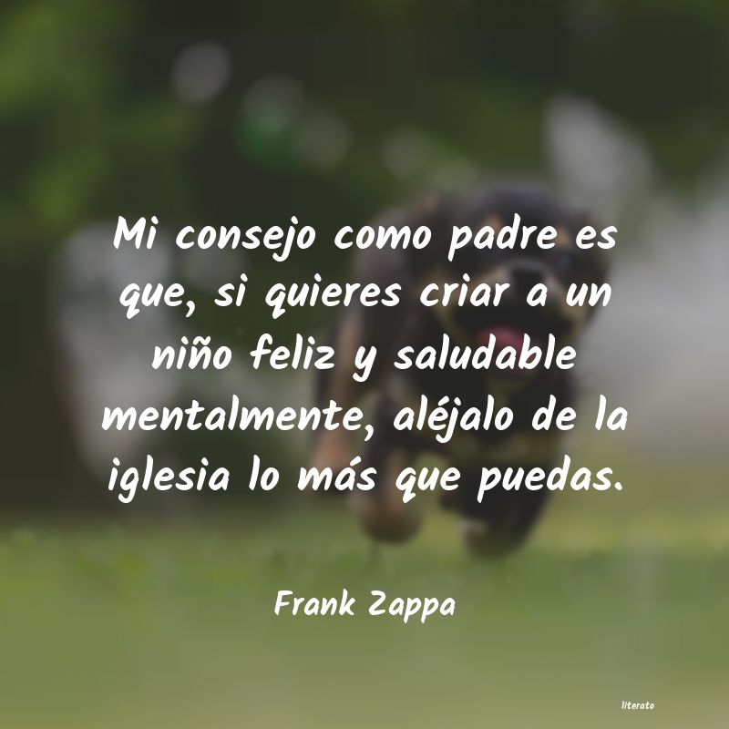 frases de Frank Zappa