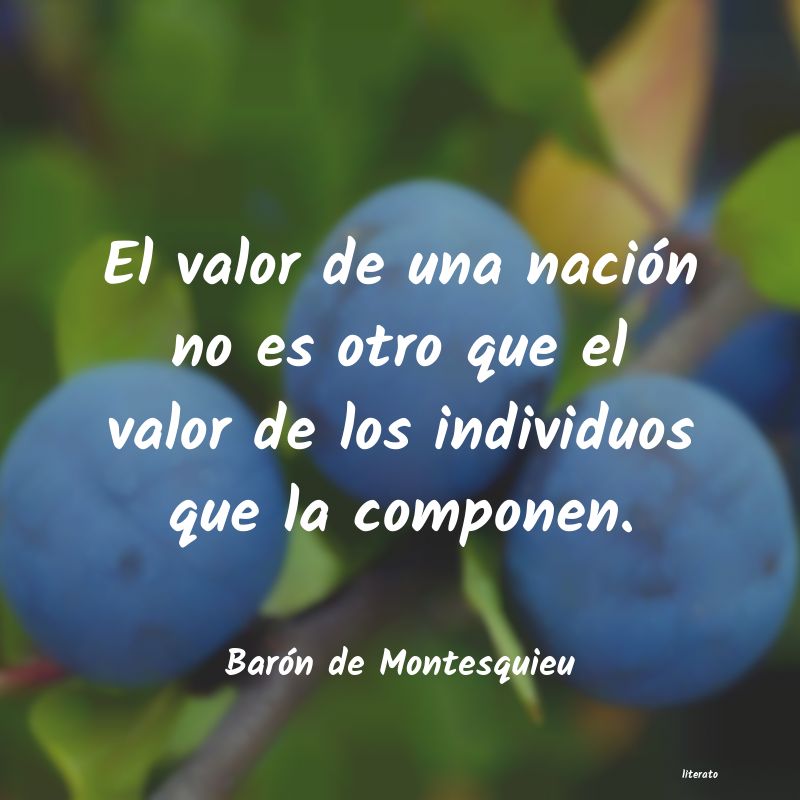 frases de Barón de Montesquieu