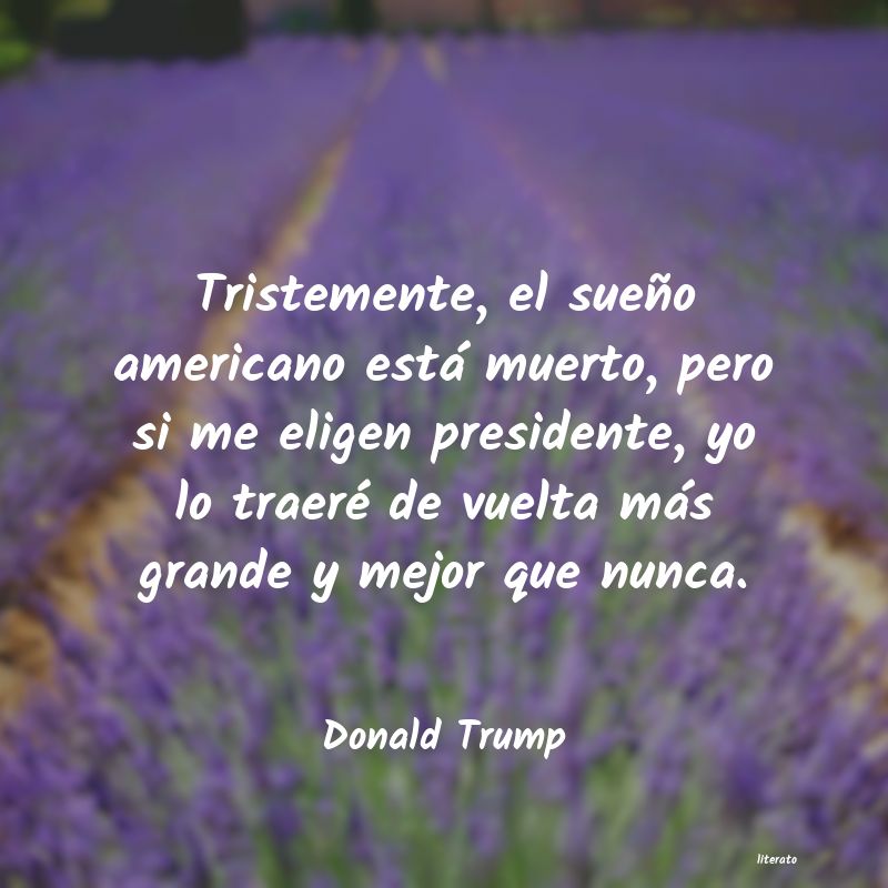 frases de Donald Trump