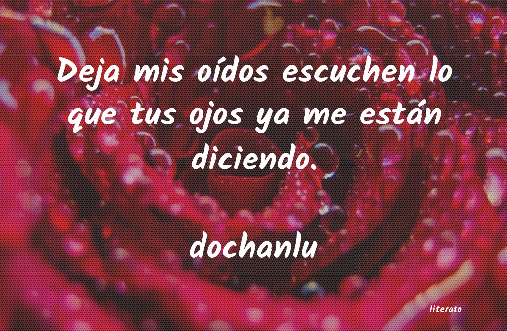 Frases de dochanlu