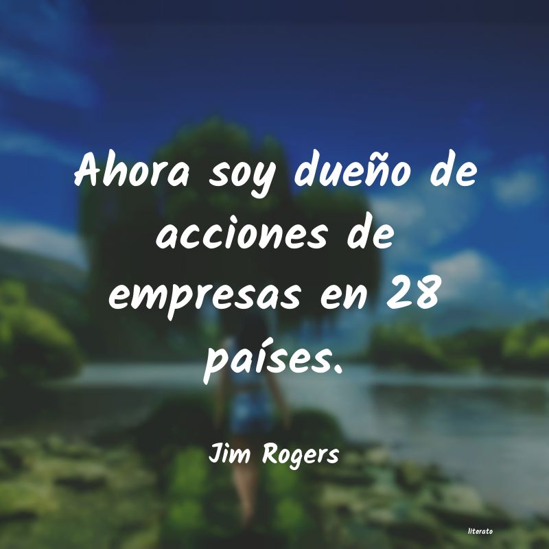 Frases de Jim Rogers