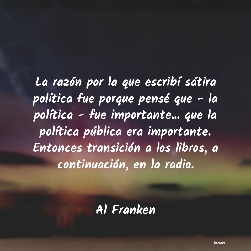 Frases de Al Franken