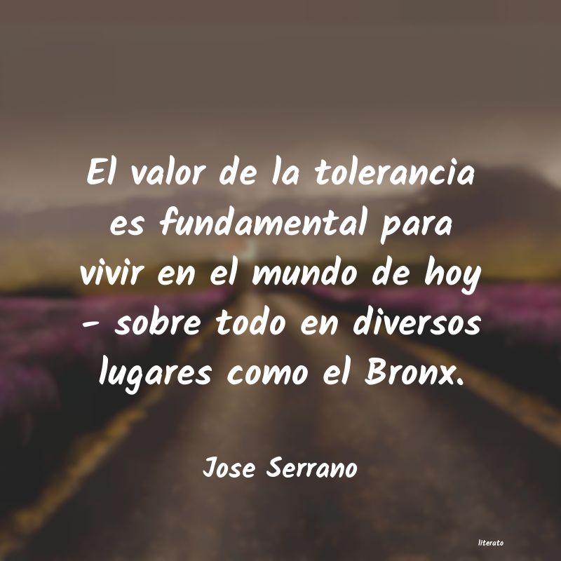 Frases de Jose Serrano
