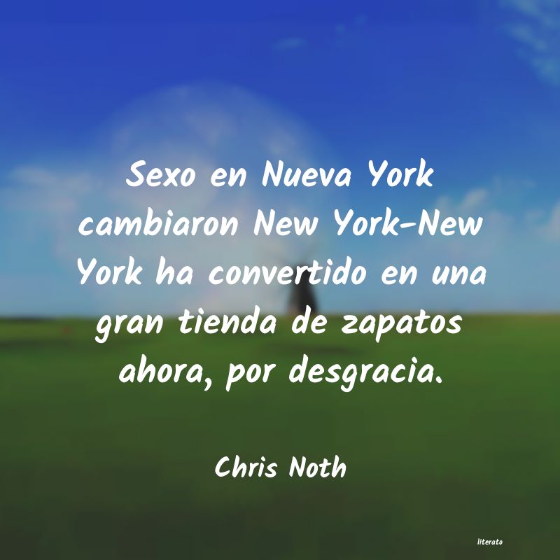 Frases de Chris Noth