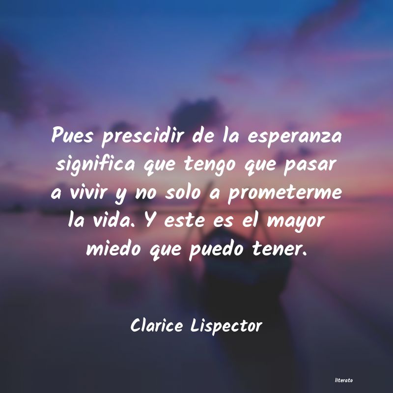 frases de Clarice Lispector