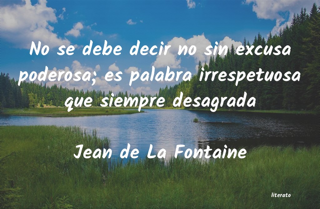 Frases de Jean de La Fontaine