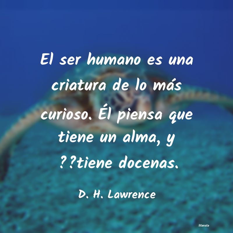 frases de D. H. Lawrence