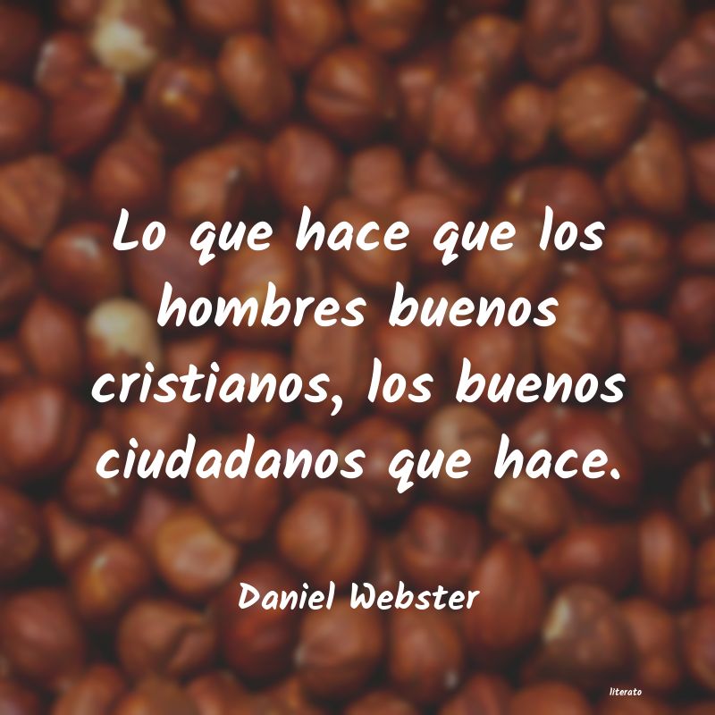 frases de Daniel Webster