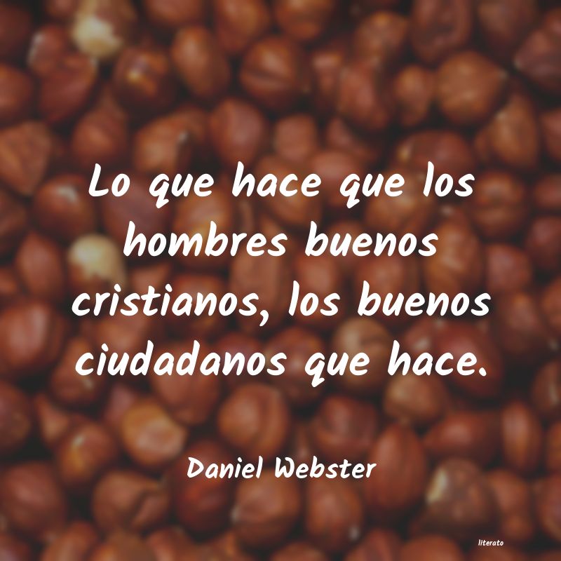 Frases de Daniel Webster