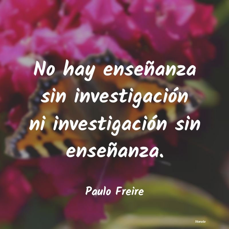 frases de Paulo Freire