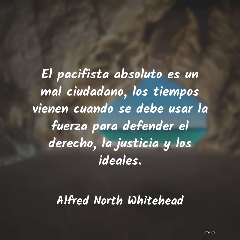 Frases de Alfred North Whitehead