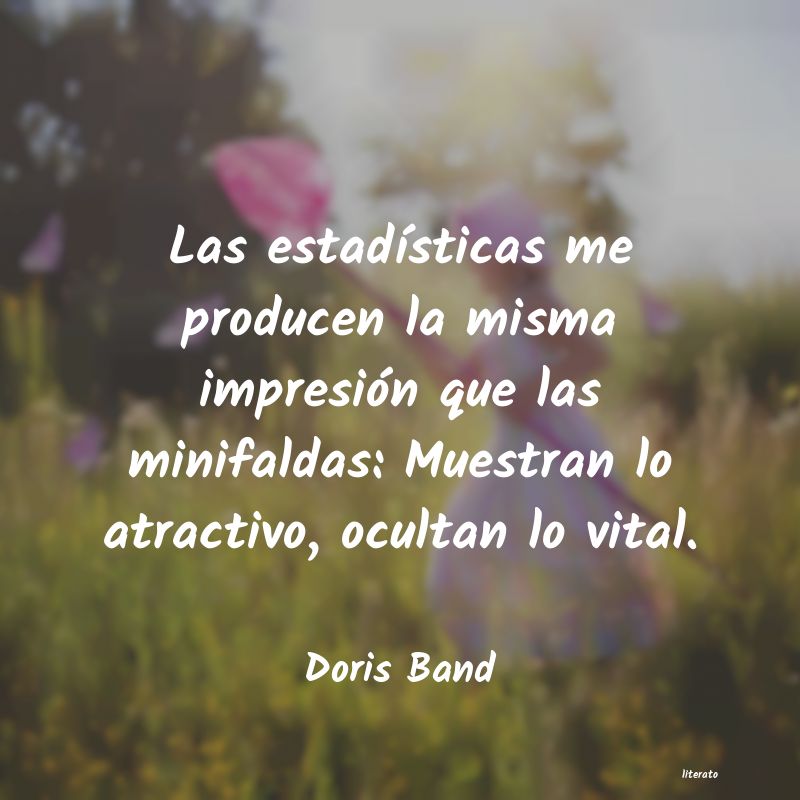 Frases de Doris Band