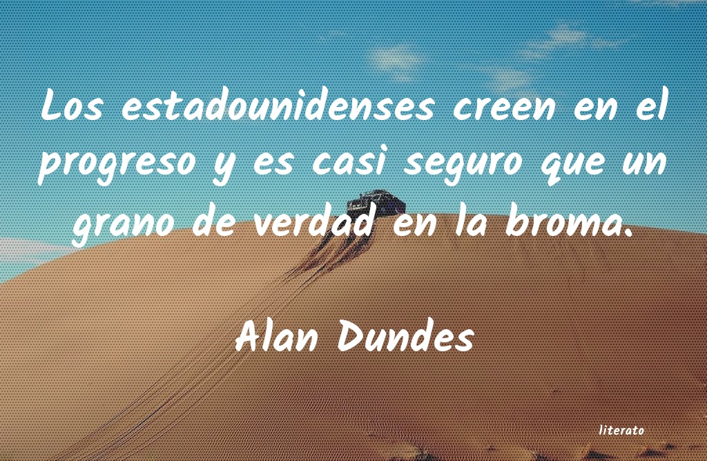 frases de Alan Dundes