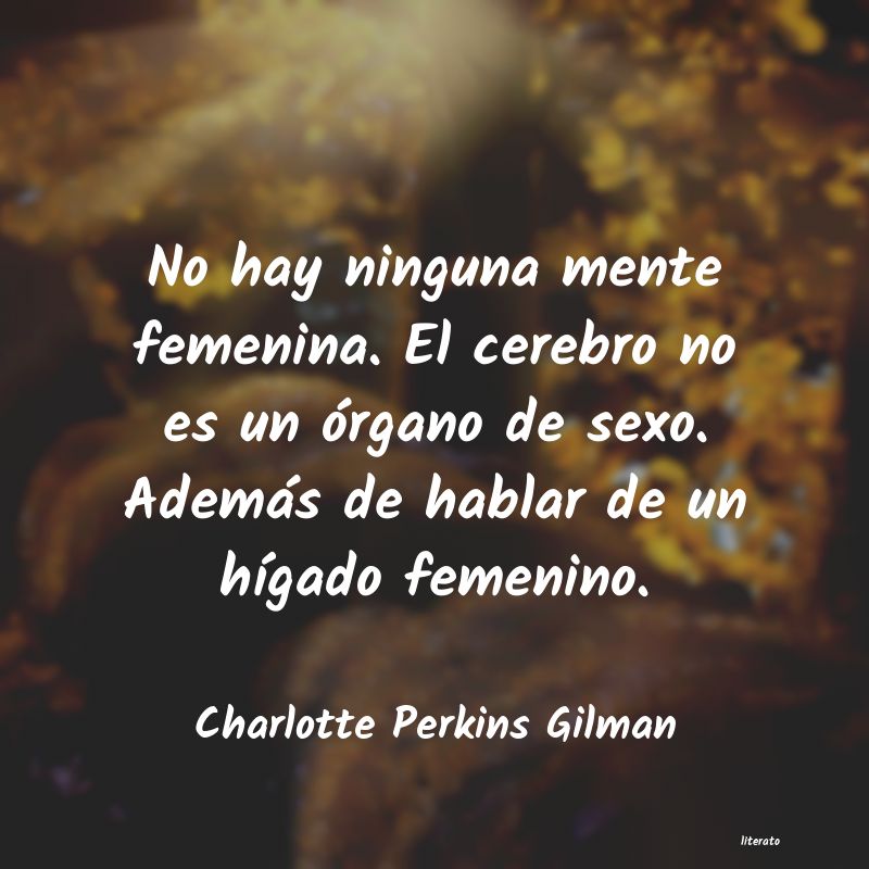 Frases de Charlotte Perkins Gilman