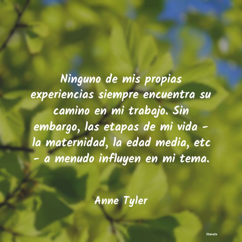 Frases de Anne Tyler