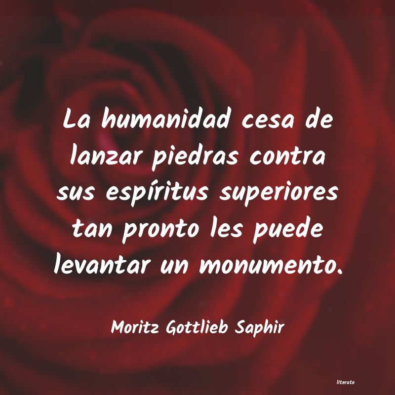 Frases de Moritz Gottlieb Saphir