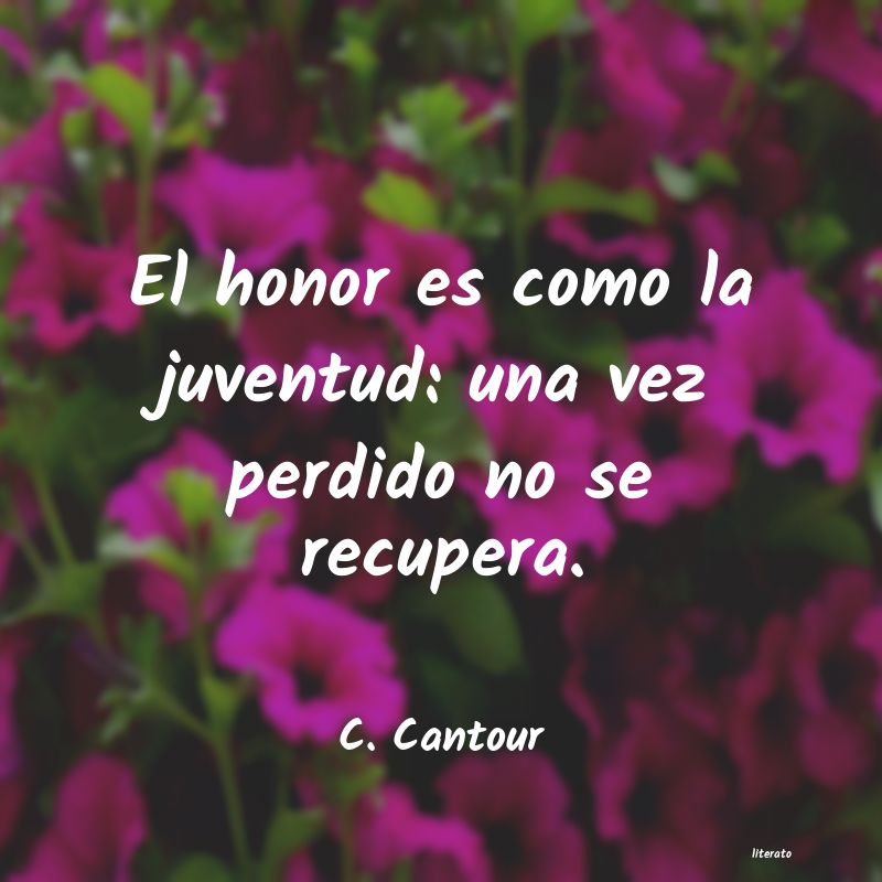 frases de C. Cantour