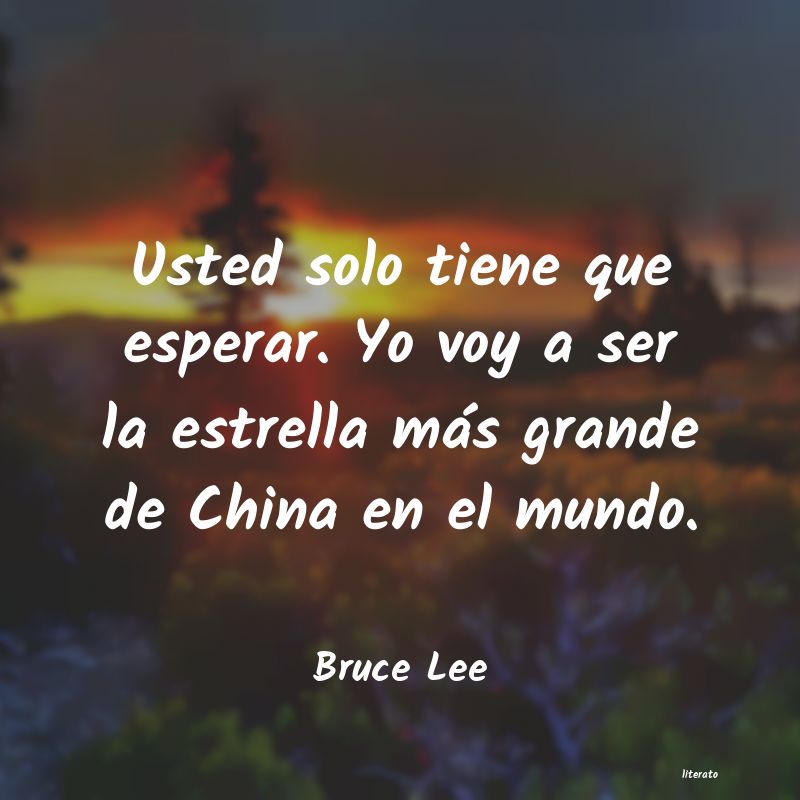 Frases de Bruce Lee