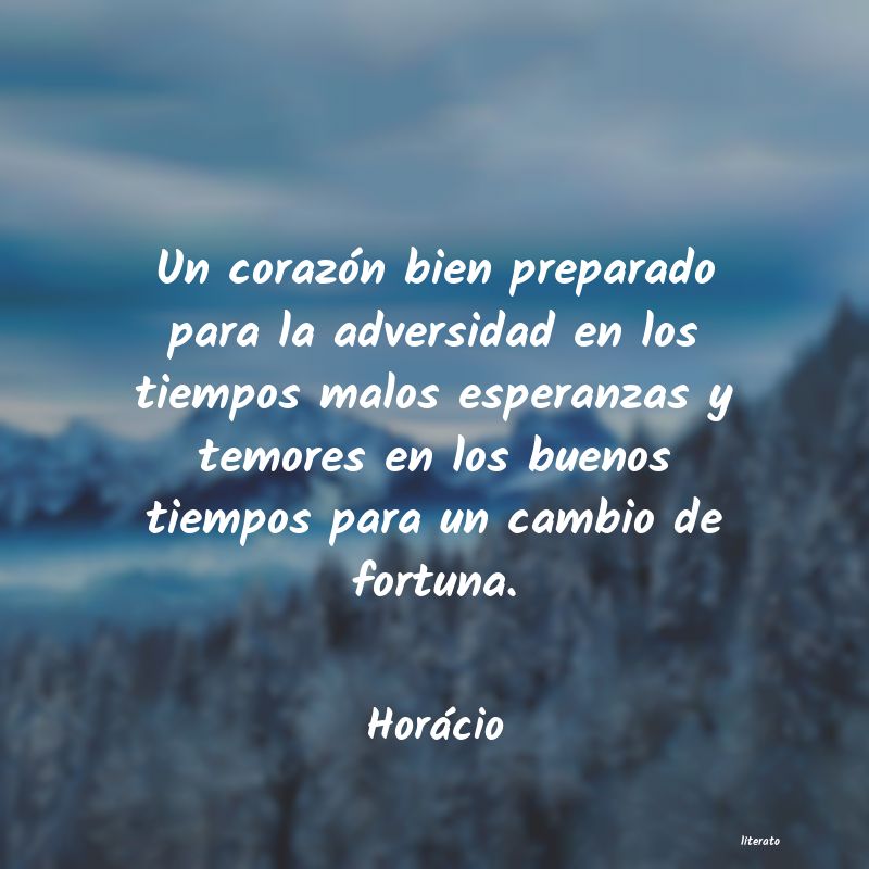 frases de Horácio