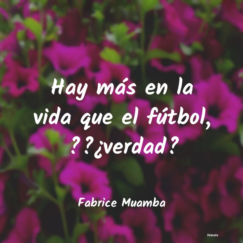 Frases de Fabrice Muamba