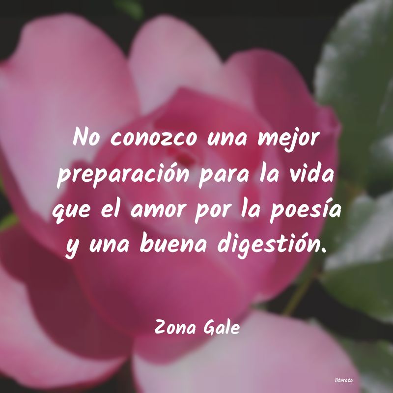 frases de Zona Gale