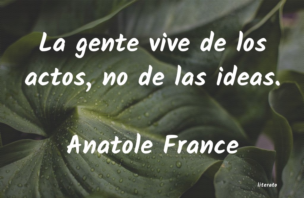 frases de Anatole France
