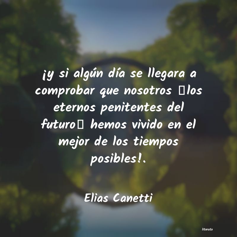 frases de Elias Canetti