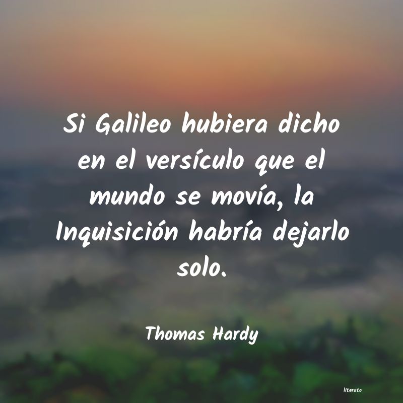 Frases de Thomas Hardy