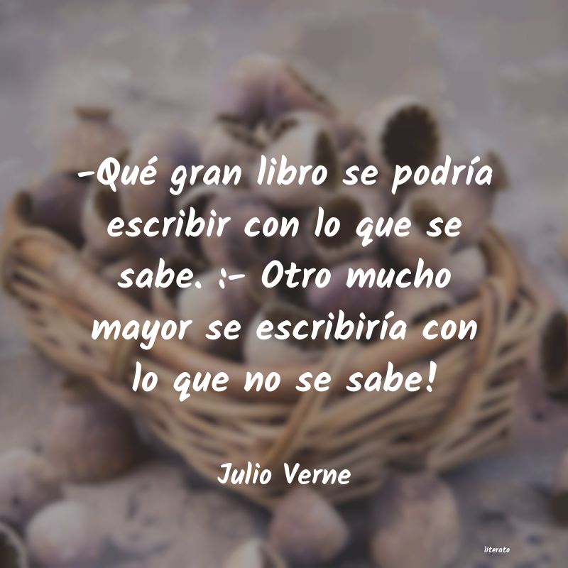 Frases de Julio Verne