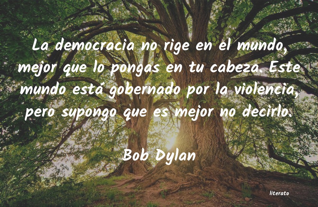 Frases de Bob Dylan