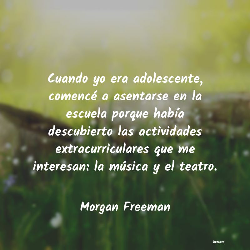 frases de Morgan Freeman