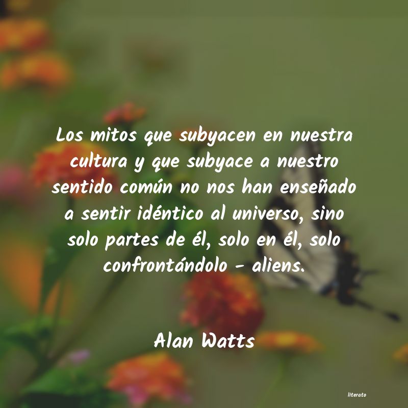 Frases de Alan Watts