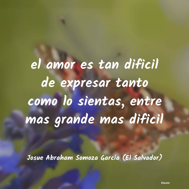 Frases de Josue Abraham Somoza Garcia (El Salvador)