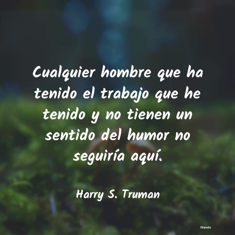 Frases de Harry S. Truman