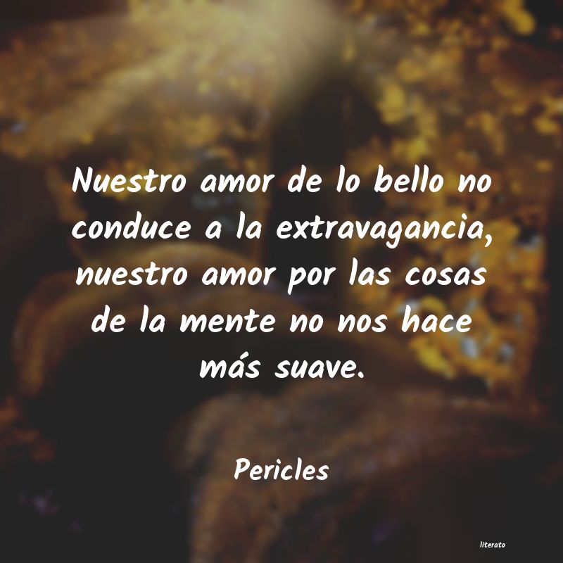 Frases de Pericles