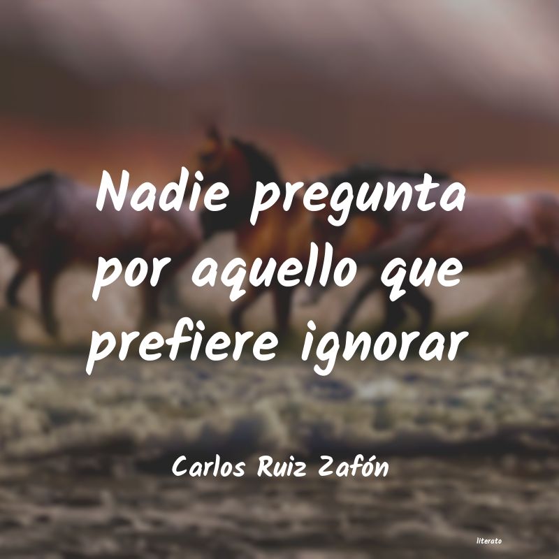 Frases de Carlos Ruiz Zafón