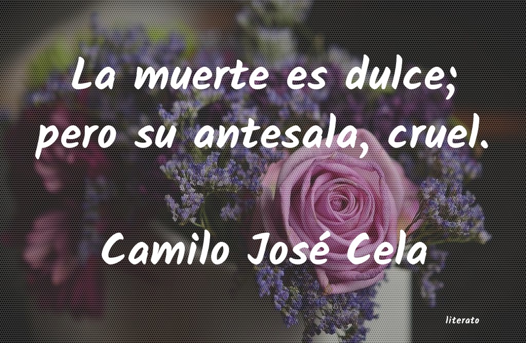 frases de Camilo José Cela