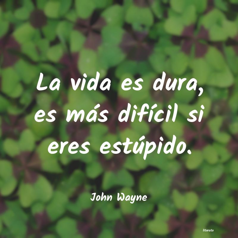 frases de John Wayne