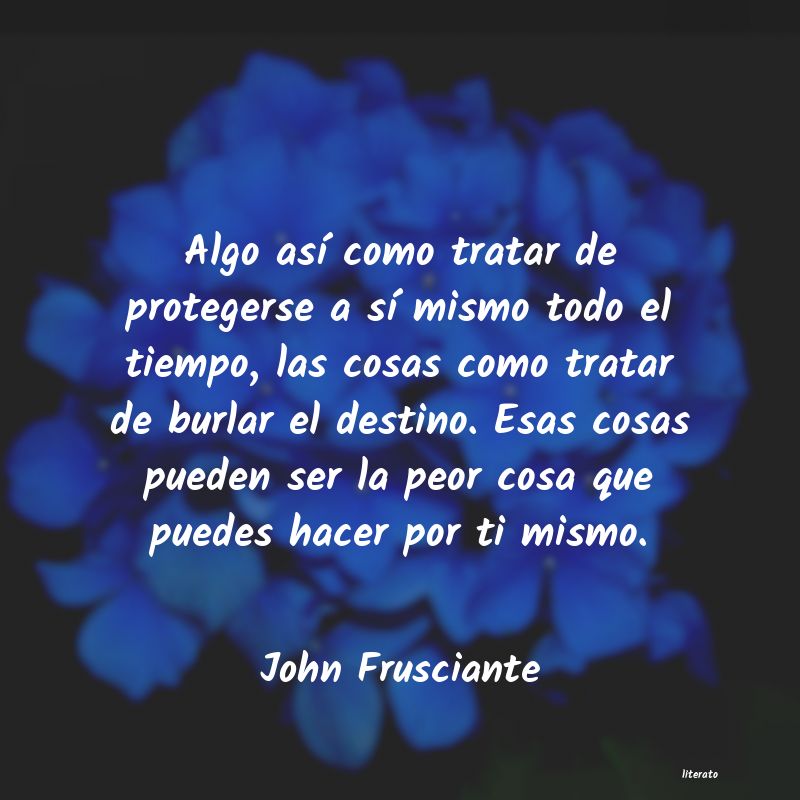 Frases de John Frusciante