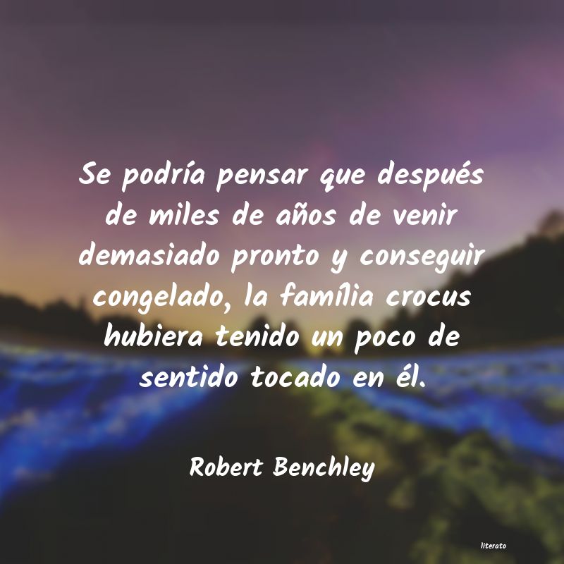 frases de Robert Benchley