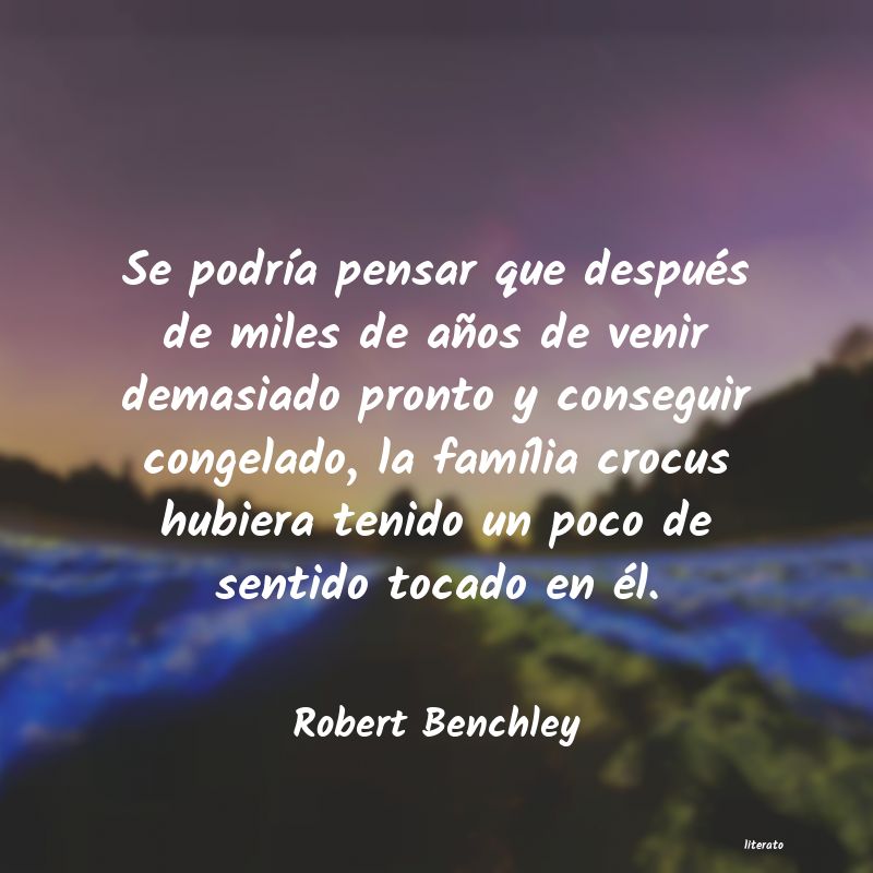 Frases de Robert Benchley