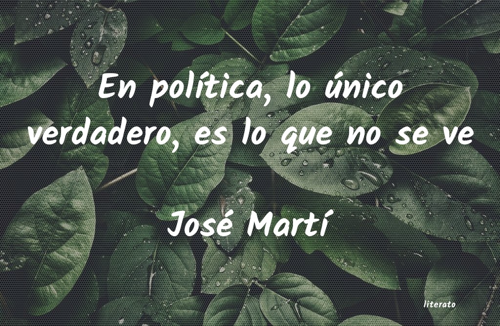 Frases de José Martí