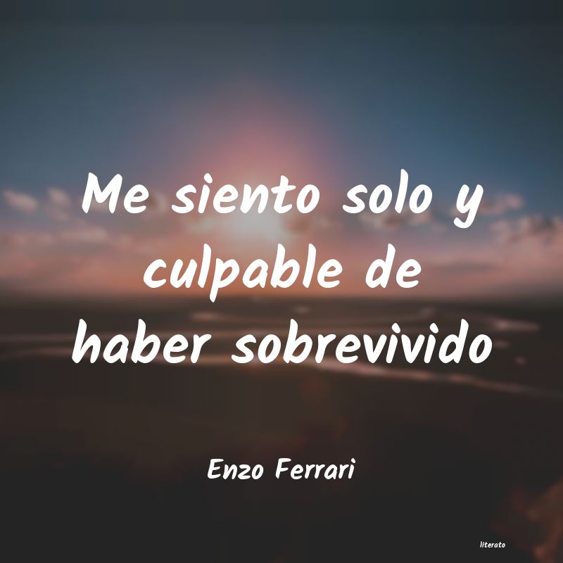 frases de Enzo Ferrari