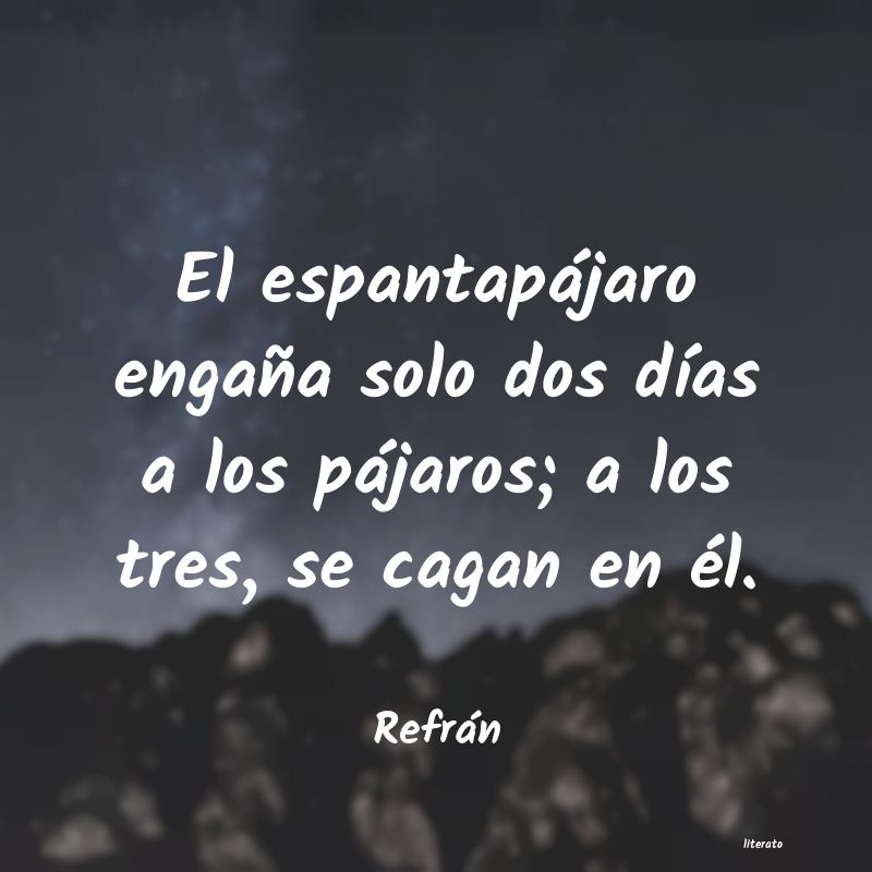 frases de Refrán