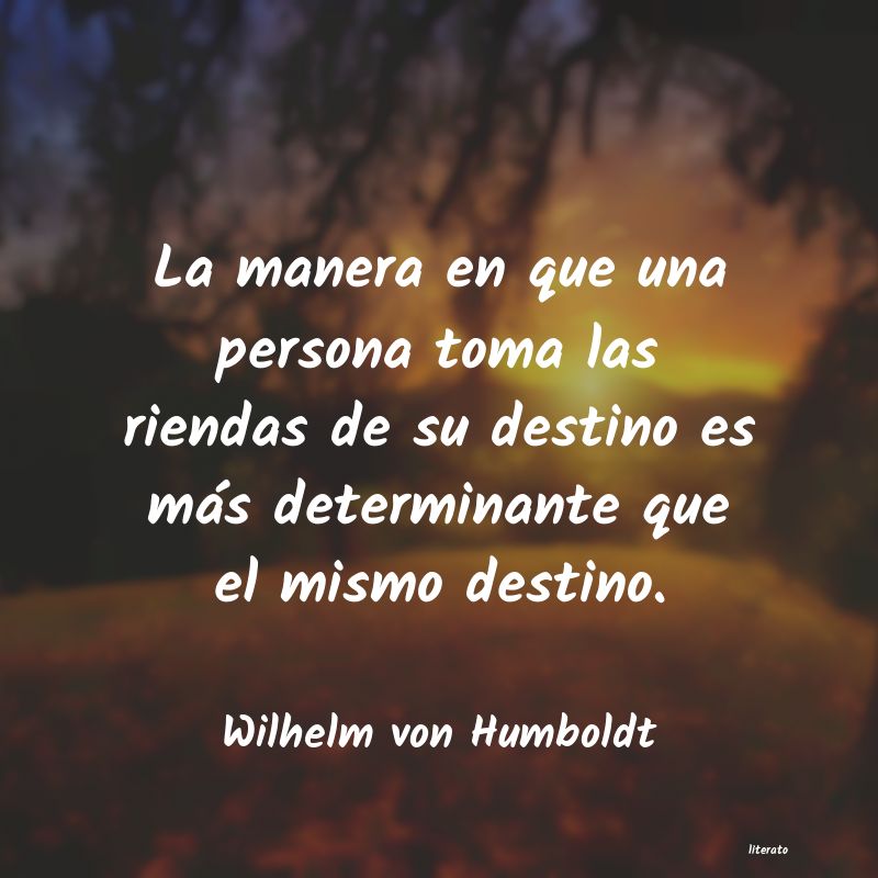 Frases de Wilhelm von Humboldt