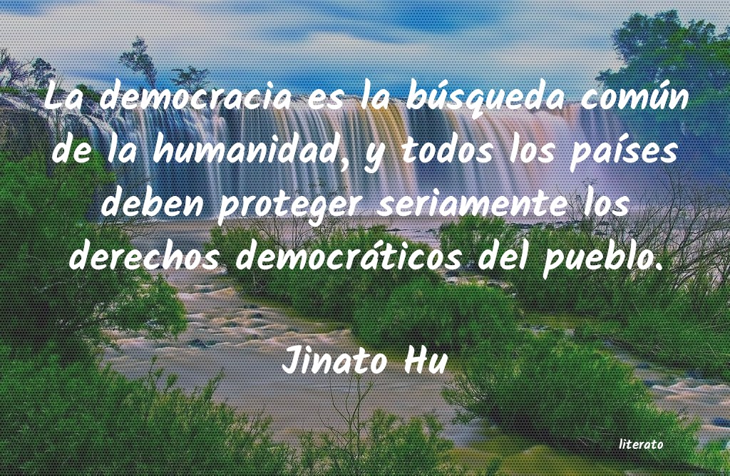 frases de Jinato Hu
