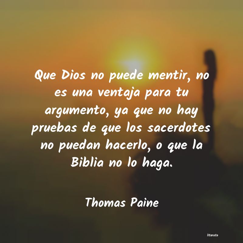 Frases de Thomas Paine