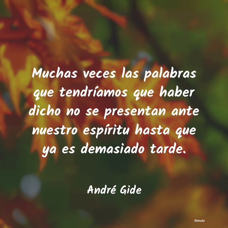 Frases de André Gide